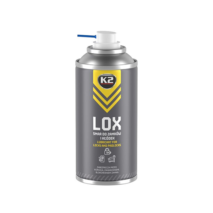 Смазка для замков K2 LOX (B435) 150 мл купить, цена в Коморе Автозвука